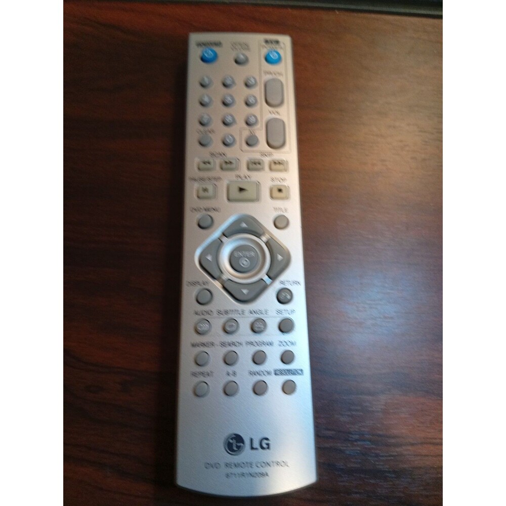 LG DVD Player Remote Control Model 6711R1N209A OEM - Tested And Works